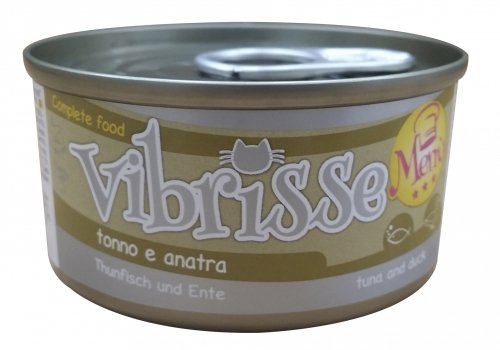 Vibrisse Menu - консервы Вибрисс Меню с тунцом с уткой в соусе 70 г (C1018083)