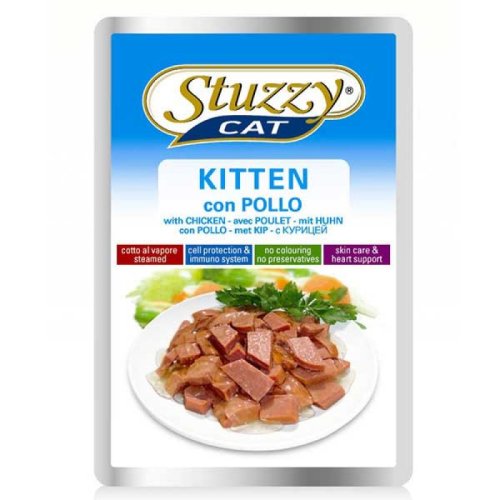 Stuzzy Cat Kitten - консерви Штуззі з куркою в соусі для кошенят 100 г