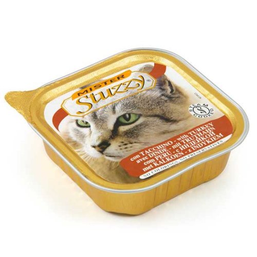 Stuzzy Mister Cat - паштет Штуззи с индейкой для кошек 100 г