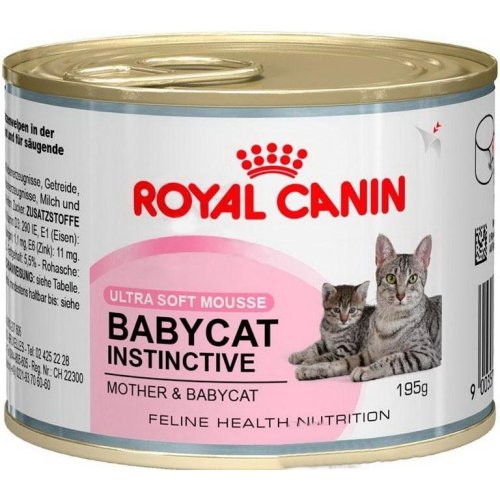 Royal Canin Babycat Instinctive вологий корм для кошенят до 4 місяців 195 г (4098002) 