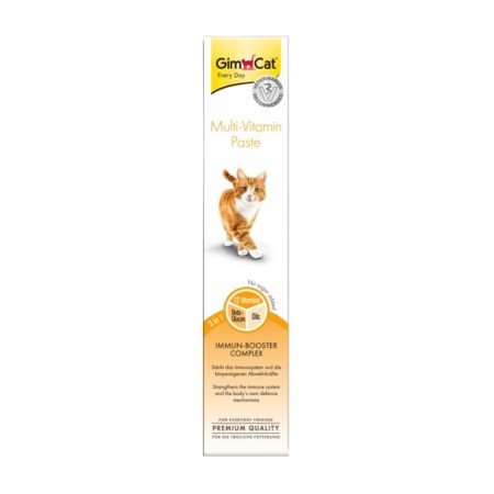 GimCat Multi-Vitamin Every Day Extra - витаминная паста ДжимКет для кошек 200 г (G-421636/401881)