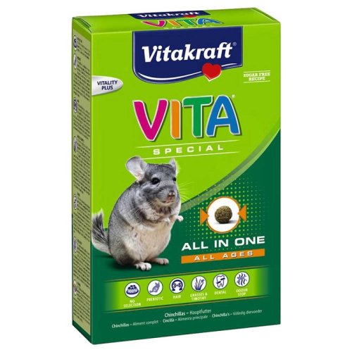 Vitakraft Vita Regular - корм Витакрафт для Шиншилл 600 г (25326 /25847)