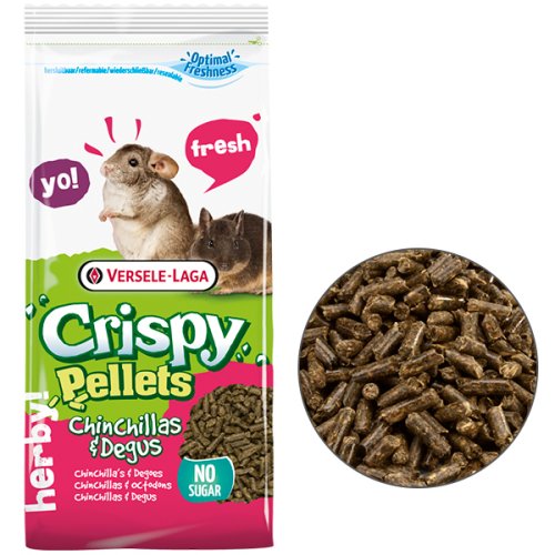 Versele-Laga Crispy Pellets - корм Версель-Лага для шиншилл 1 кг