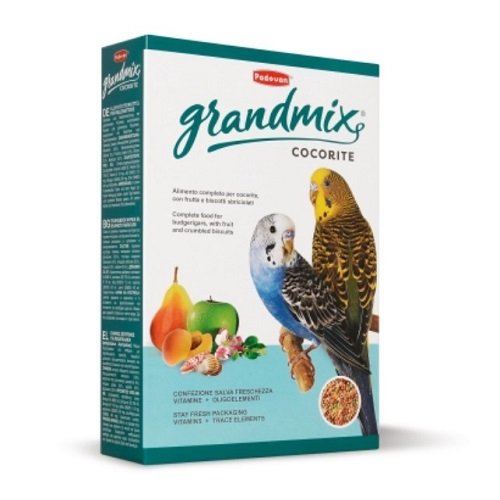 Padovan GrandMix Cocorite - комплексний корм Падован для маленьких папуг 400 г (PP00276)