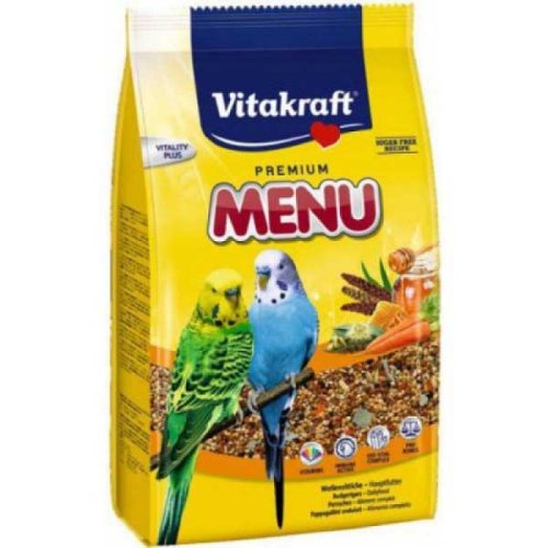 Vitakraft Menu - сухой корм Витакрафт для волнистых попугайчиков 0,5 кг (21441)