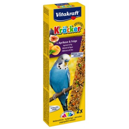 Vitakraft - крекер Витакрафт с абрикосом и инжиром для волнистых попугаев Упаковка 2 шт (21264 /26231)