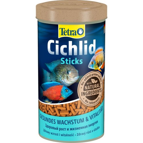Tetra Cichlid Sticks - корм Тетра для цихлід у вигляді гранул 500 мл (767409) Tetra Cichlid Sticks - корм Тетра для цихлід у вигляді гранул 500 мл (767409)