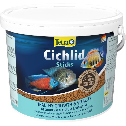 Tetra Cichlid Sticks - корм Тетра для цихлид в виде гранул (10 л) 2,9 кг (153691)