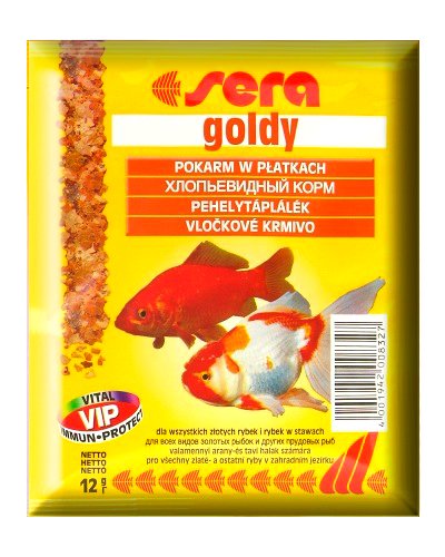 Sera Goldy - Корм Сера для золотых рыбок 12 г (00832)