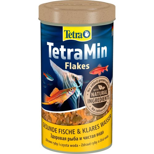 Tetra Min - корм для рыбок Тетра Мин, в виде хлопьев 500 мл (204379)