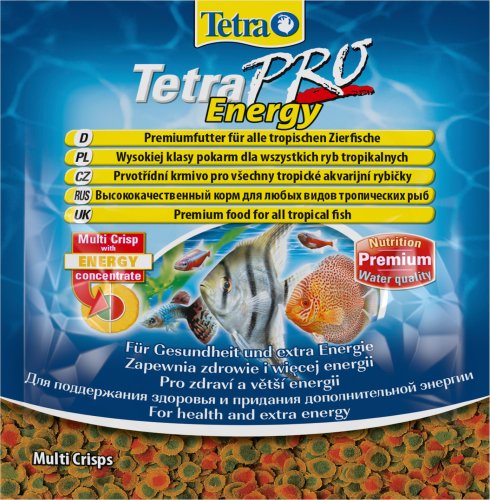 Tetra Pro Energy - корм Тетра з додатковою енергією для тропічних риб 12 г (149335)