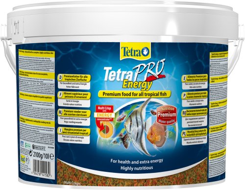 Tetra Pro Energy - корм Тетра з додатковою енергією для тропічних риб 10 л (141582)
