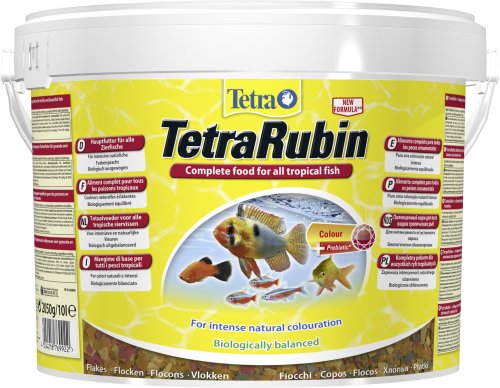 Tetra Rubin - корм Тетра у вигляді пластівців для посилення офарблення 10 л (769922)