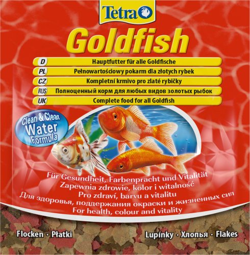 Tetra Goldfish - корм Тетра у вигляді пластівців для золотих рибок 12 г (766389)