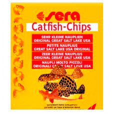 Sera Wels-Chips - корм для рыб Сера, чипсы для сомиков 15 г (00513)