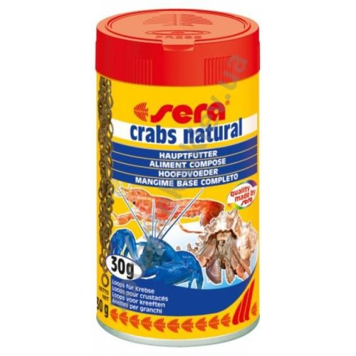 Sera Crabs natural - основний корм Сірка для раків і крабів 100 мл.