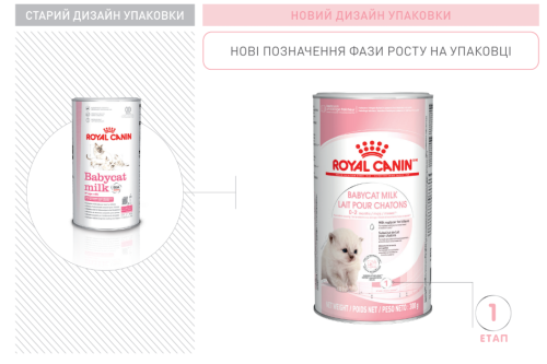Royal Canin Babycat Milk - Замінник молока для кошенят 300 г (2553003)