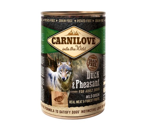 Carnilove Dog - консервы Карнилав с уткой и фазаном для собак 400 г (100134/529230)