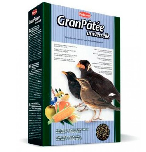 Padovan Granpatee Universelle - універсальний корм Падован для комахоїдних і плодоядних птахів 1 кг (PP00191)