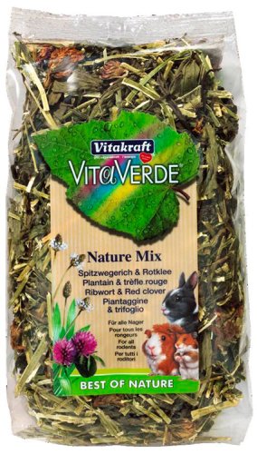Vitakraft -  Смесь Витакрафт травяная для грызунов подорожник+клевер  70 г (25692)