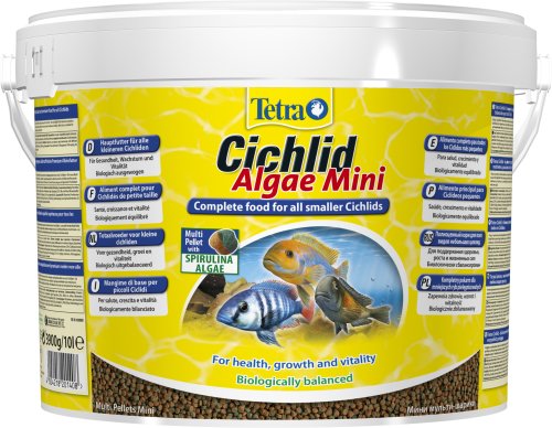 Tetra Cichlid Algae Mini - корм Тетра для невеликих цихлід 10 л (201408)