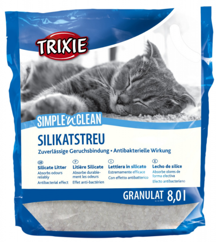 Trixie Simple'n'Clean - наповнювач Тріксі Сімпл і Клин силікагелевий 8 л (4020)