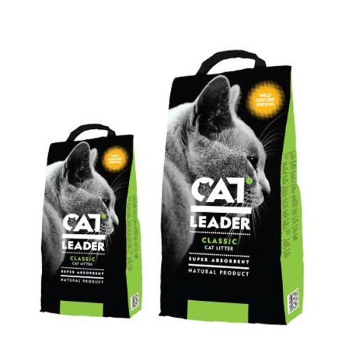 Cat Leader Wild Nature - наполнитель Кэт Лидер супервпитывающий с запахом 10 кг (801359)