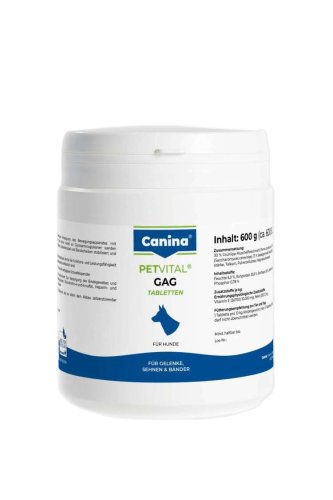 Canina Petvital GAG - Канина Петвиталь ГАГ глюкозамин с экстрактом мидий 600 таб (723324AD)