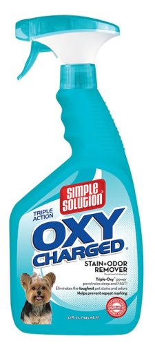Simple Solution Oxy Charged Stain & Odor Remover - спрей Сімпл Солюшн для нейтралізації заходів і плям c киснем 945 мл (ss14715)