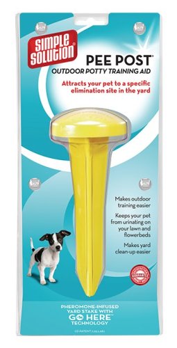 Simple Solution Pee Post Pheromone-Treated Yard Stake - приучення собак до туалету в певному місці Сімпл Солюшн (ss13000)