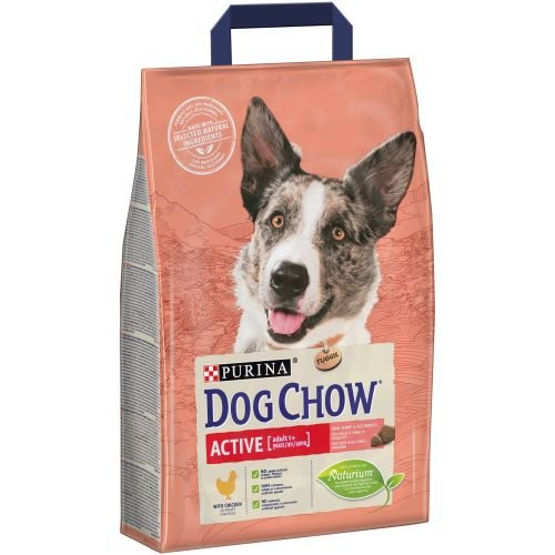 Dog Chow Active - Дог Чау з куркою для активних собак 2,5кг 7613034487858 