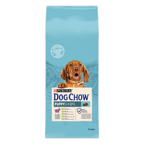 Dog Chow Puppy Lamb - Дог Чау с ягненком для щенков 2,5кг 7613034488657
