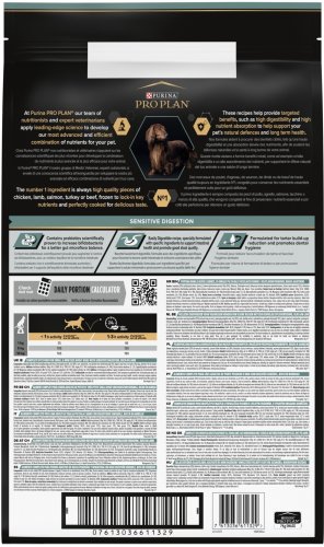 Сухой корм PRO PLAN Small&Mini Adult 1+ Sensitive Digestion для взрослых собак мелких пород с чувствительным пищеварением с ягненком 7 кг 
