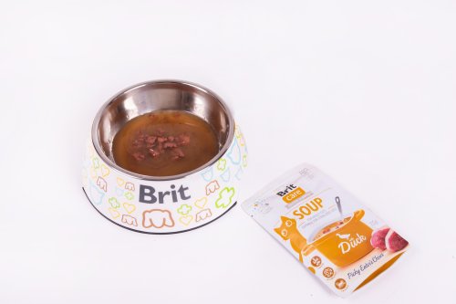 Корм влажный для кошек Brit Care Soup with Duck, суп с уткой, 75 г