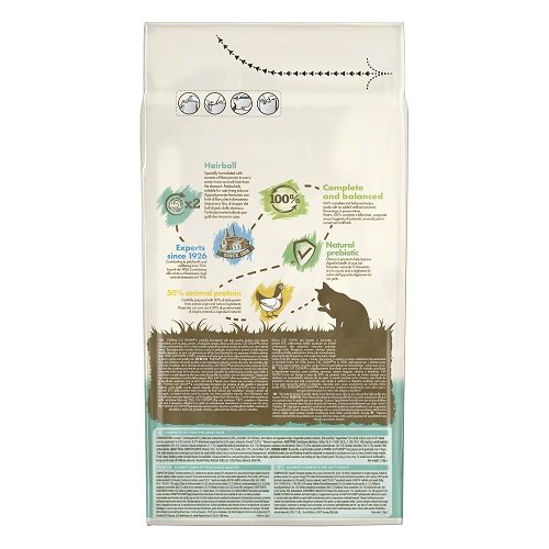 Cat Chow Hairball Controll - корм Кет Чау корм для запобігання утворення кульок шерсті у шлунку 1,5 кг 5997204514486 