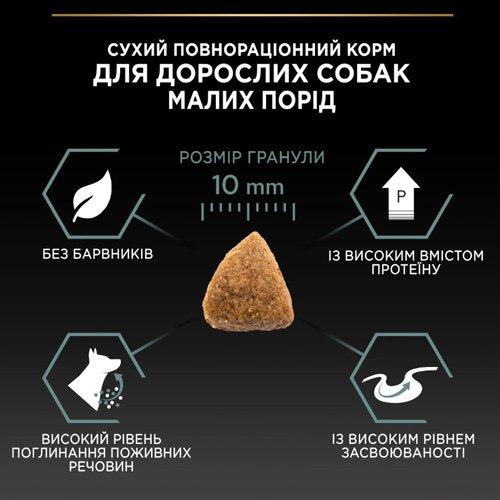 Сухой корм PRO PLAN Small&Mini Adult 1+ Sensitive Digestion для взрослых собак мелких пород с чувствительным пищеварением с ягненком 7 кг 

