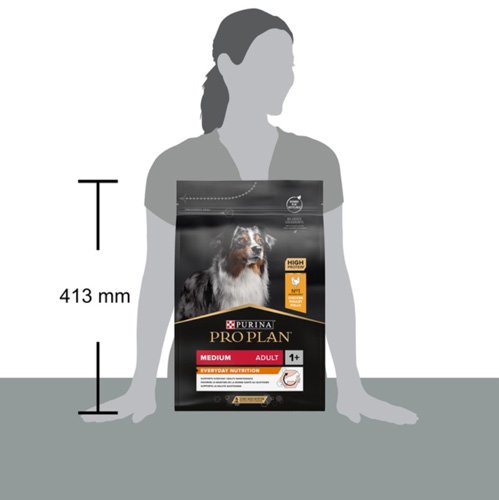 Сухий корм PRO PLAN Medium Adult 1+ Everyday Nutrition для дорослих собак середніх порід з куркою 3 кг