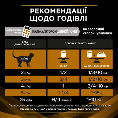 Вологий дієтичний корм PRO PLAN VETERINARY DIETS NF ST/OX Renal Function Advanced Care для дорослих котів при патології нирок 195 г
