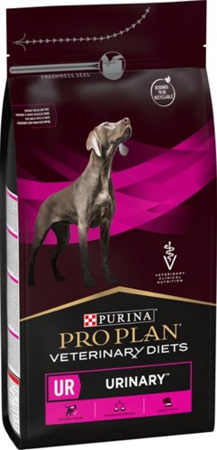 Сухий дієтичний корм PRO PLAN VETERINARY DIETS UR URINARY для собак для розчинення та зниження утворення струвітних каменів 1,5 кг