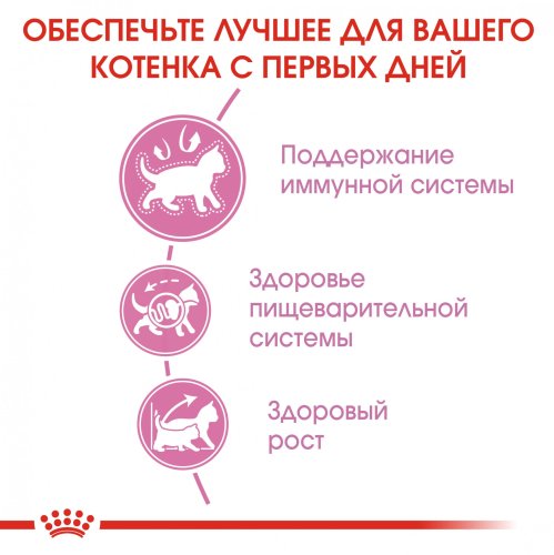 Royal Canin Kitten - корм Роял Канин для котят в возрасте от 4 до 12 месяцев 1,2 кг 
