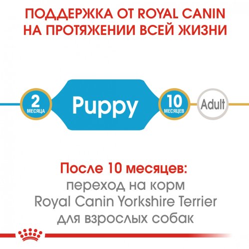 Royal Canin Yorkshire Puppy - корм Роял Канин для щенков йоркширских терьеров 0,5 кг (39720051)