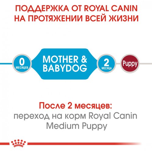 Royal Canin Medium Starter - корм Роял Канин для щенков средних пород до 2-х месяцев 1 кг (2993010)